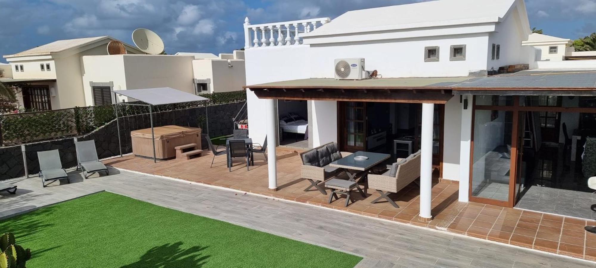 Casa De Nefertiti Villa Playa Blanca  Luaran gambar
